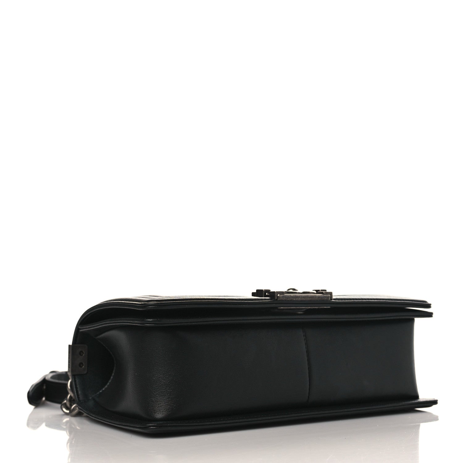 Chanel Lambskin Quilted Medium Boy Flap Black 4 of 9