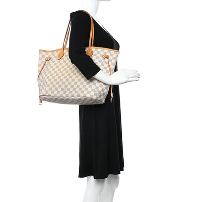 Louis Vuitton Damier Azur Neverfull MM 2 of 11