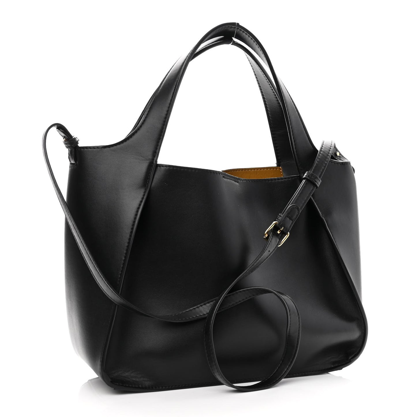 Eco Alter Nappa East West Perforated Tote Black