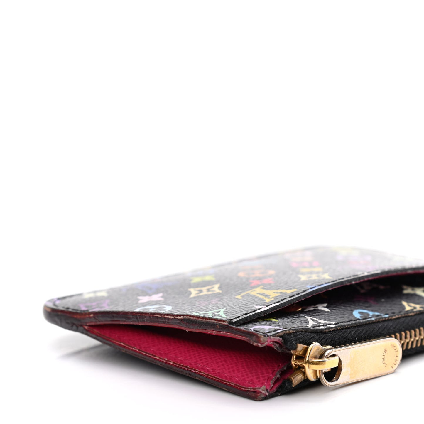 Monogram Multicolor Key Pouch Black Grenade