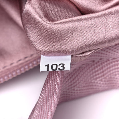 Prada Satin Crystal Mini Re-Edition 2000 Bag Alabastro 7 of 11