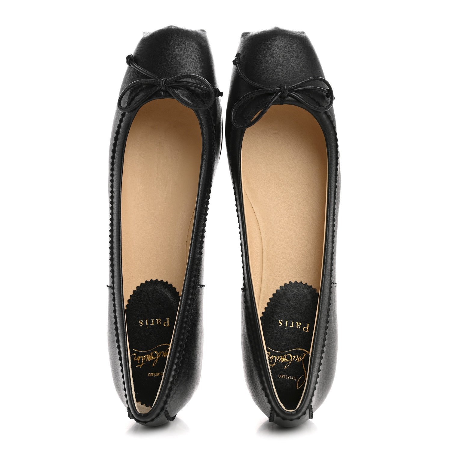 Christian Louboutin Nappa Mamadrague Flats 38.5 Black 2 of 9