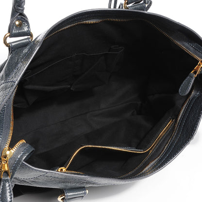 Balenciaga Agneau Giant 12 Gold Hardware City Anthracite 5 of 15