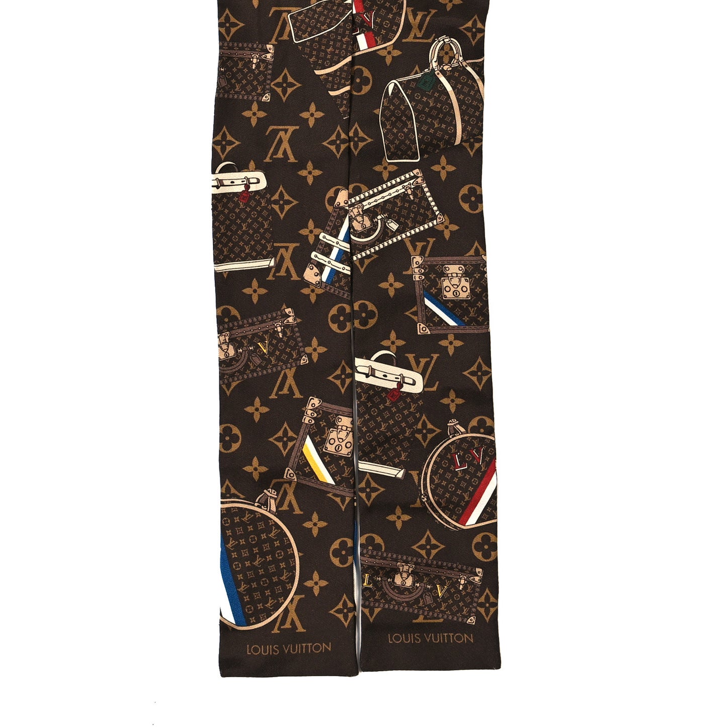 Silk Monogram Trunks Bandeau