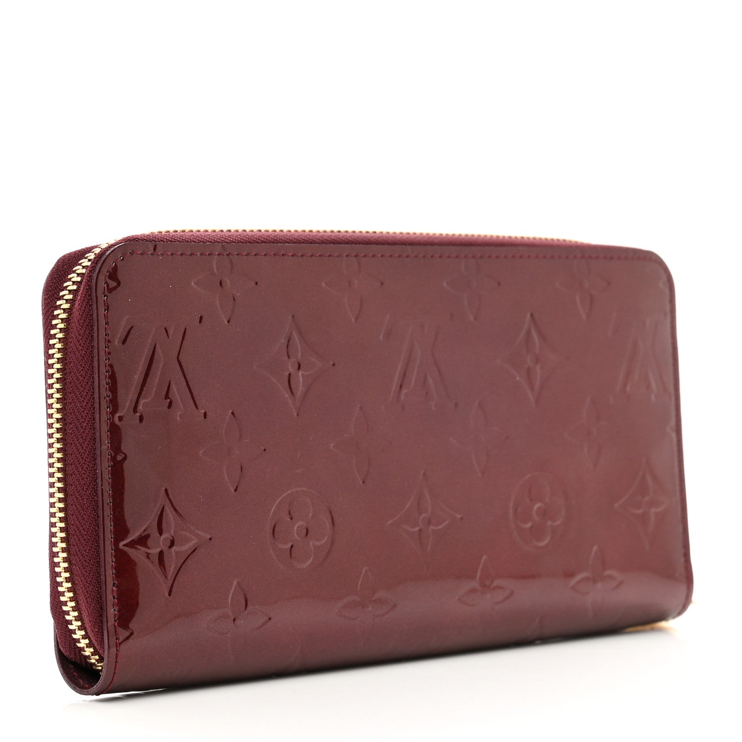 Louis Vuitton Vernis Zippy Wallet Rouge Fauviste 3 of 7