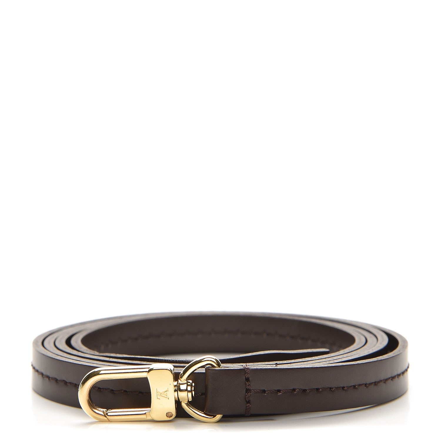 Louis Vuitton Calfskin 12mm Favorite Long Strap Brown 1 of 3