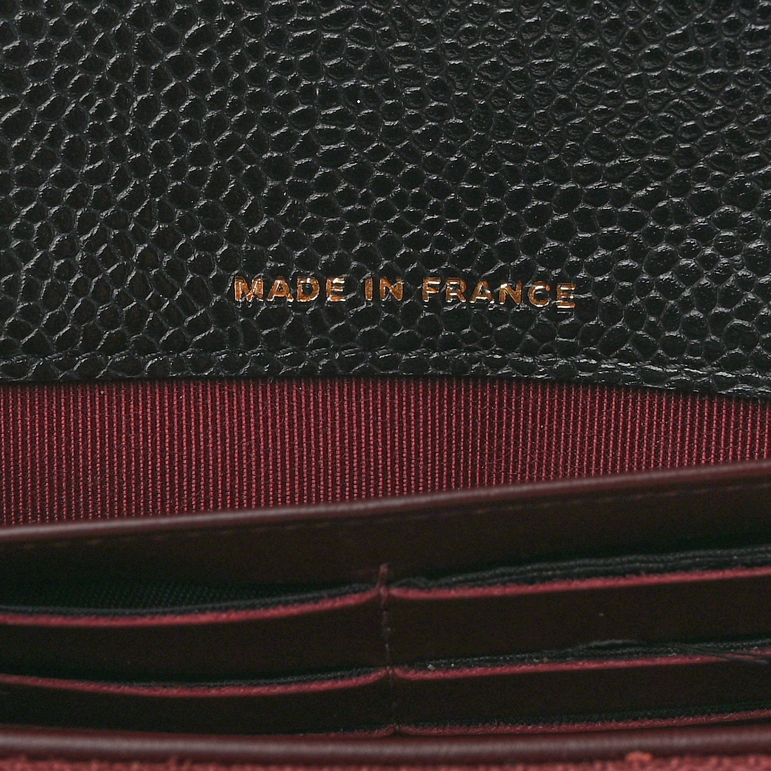 Chanel Caviar Quilted Large Gusset Flap Wallet Black 7 of 8