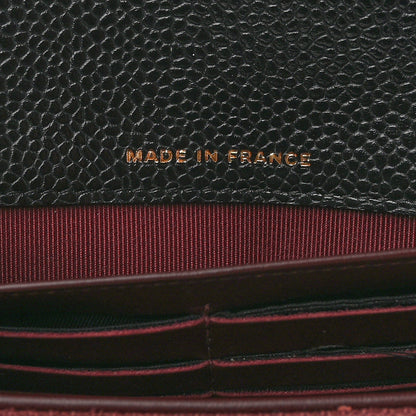 Chanel Caviar Quilted Large Gusset Flap Wallet Black 7 of 8