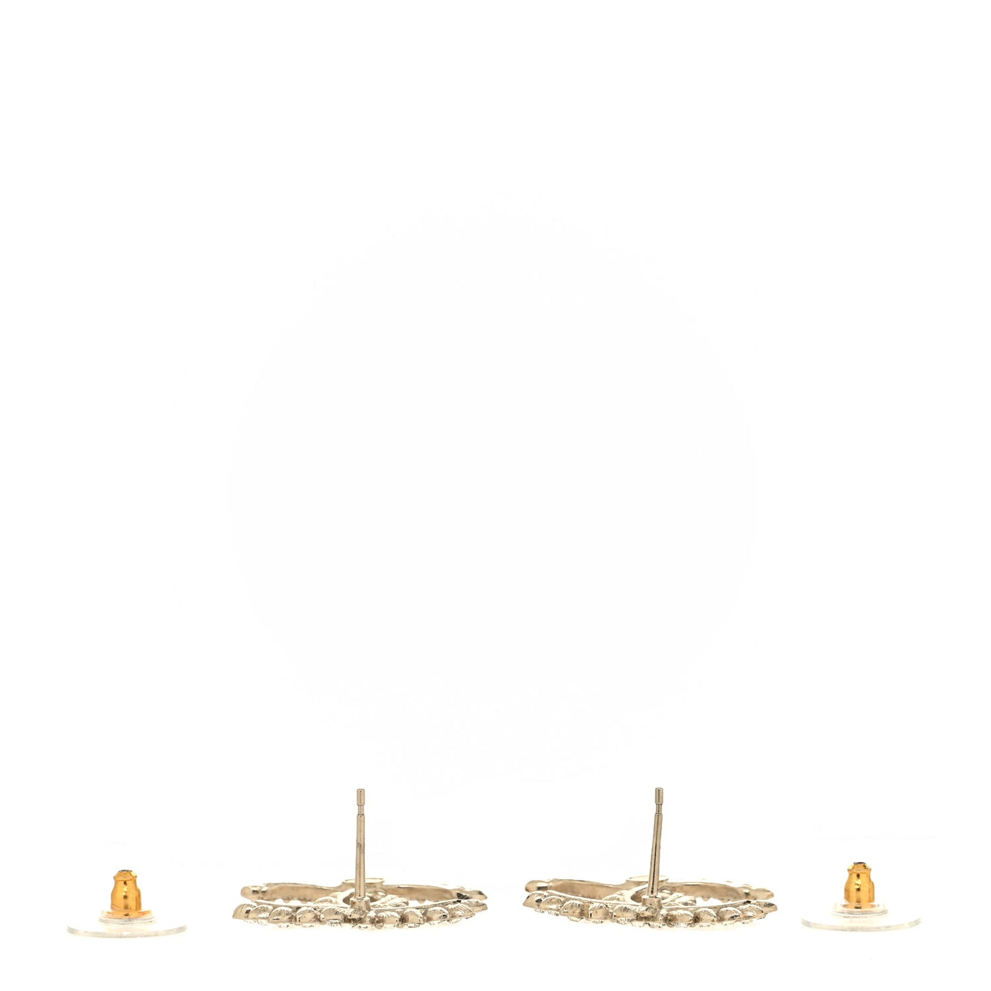 Strass Crystal Dazzling Wheat CC Earrings Gold