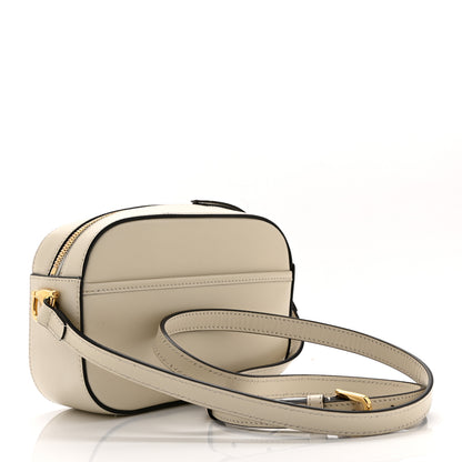 Gucci Azalea Calfskin Mini Horsebit 1955 Camera Shoulder Bag Mystic White 3 of 11