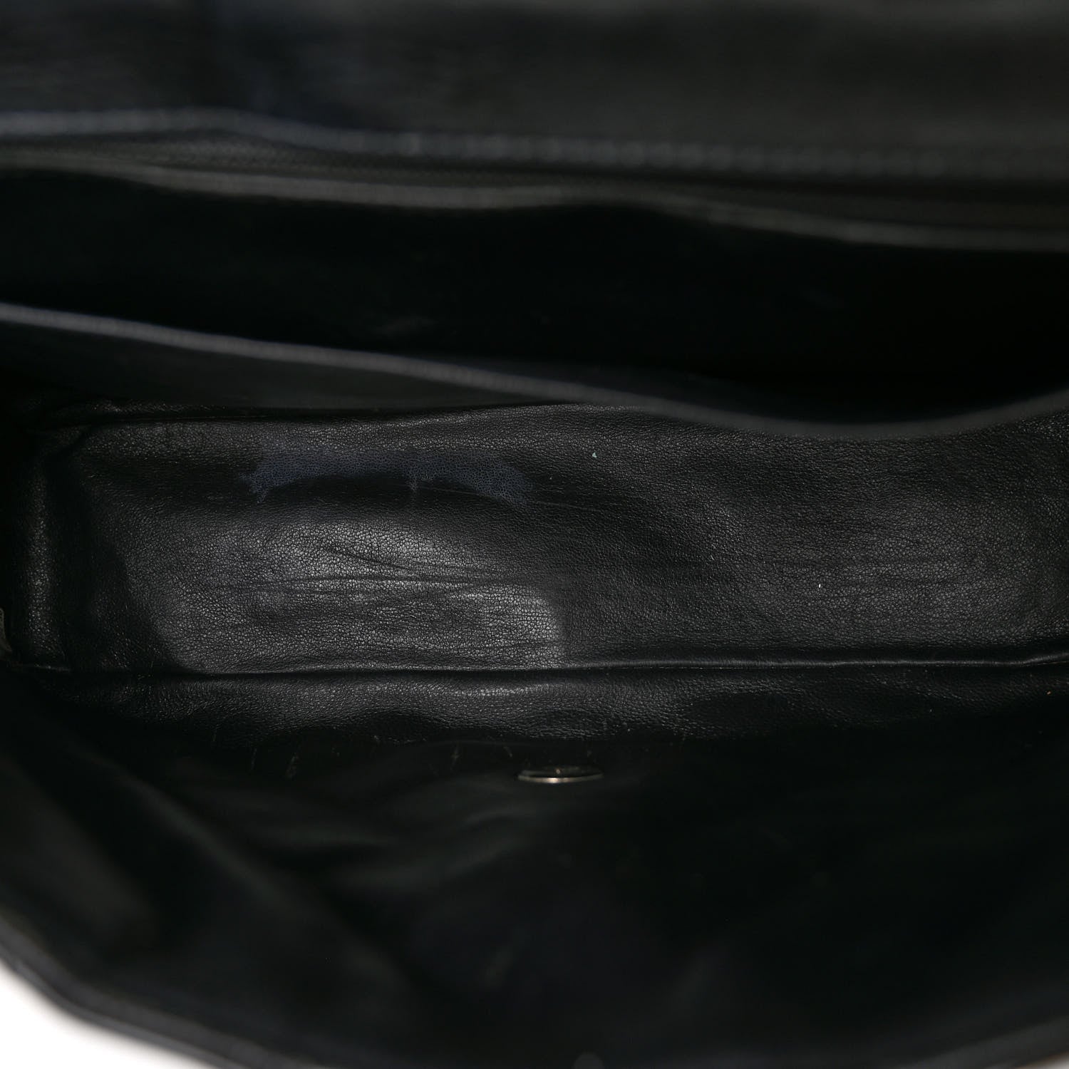 Chanel Patent Quilted Jumbo Single Flap Black 5 of 9