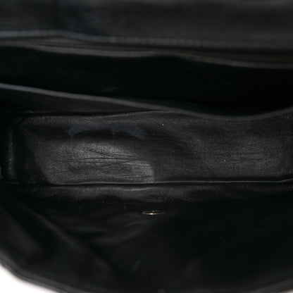 Chanel Patent Quilted Jumbo Single Flap Black 5 of 9