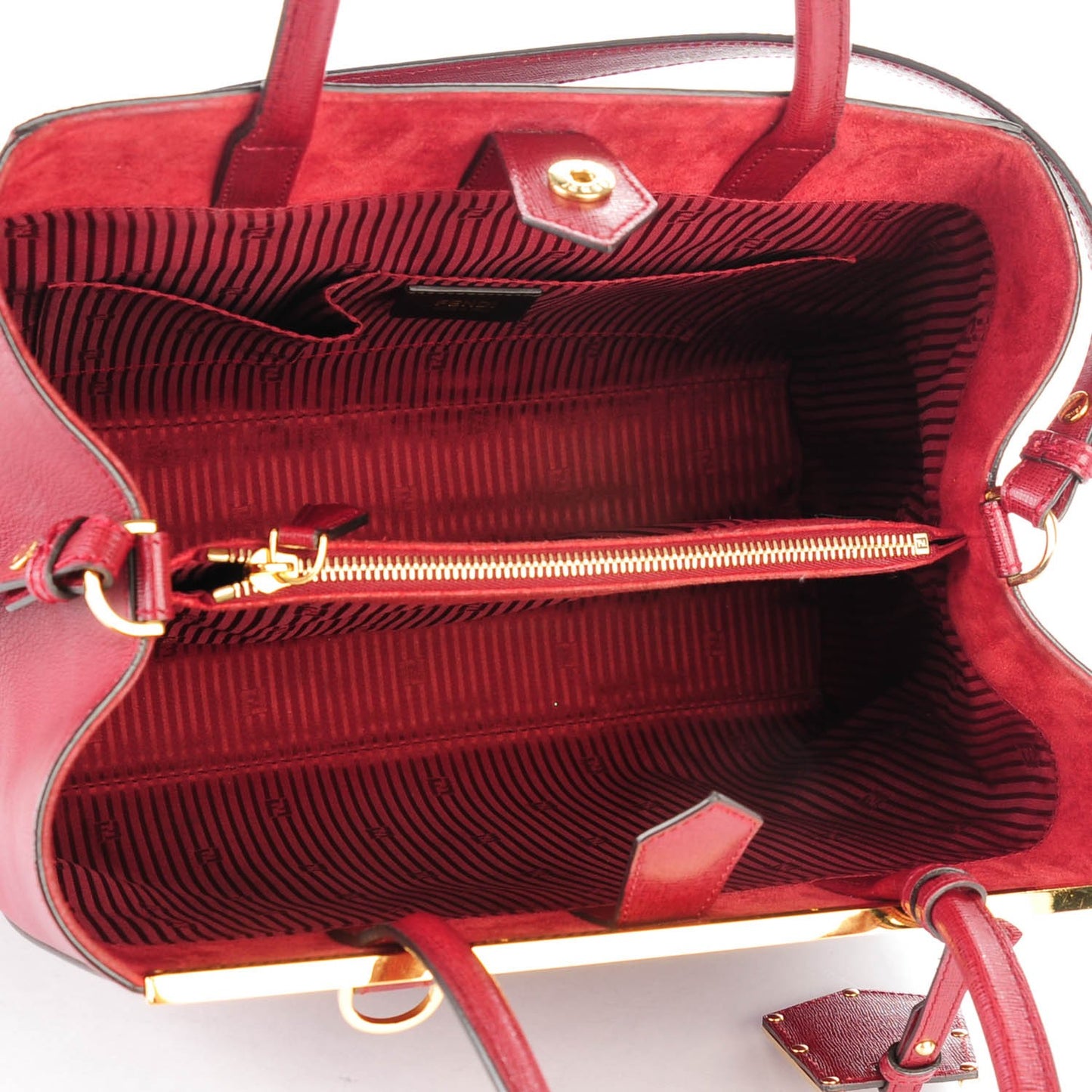 Vitello Elite Flamingo Regular 2Jours Tote Amarena