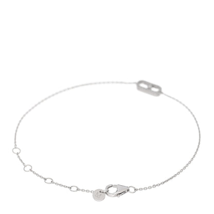 Messika 18K White Gold Diamond Messika Care(s) Pave Bracelet 2 of 4