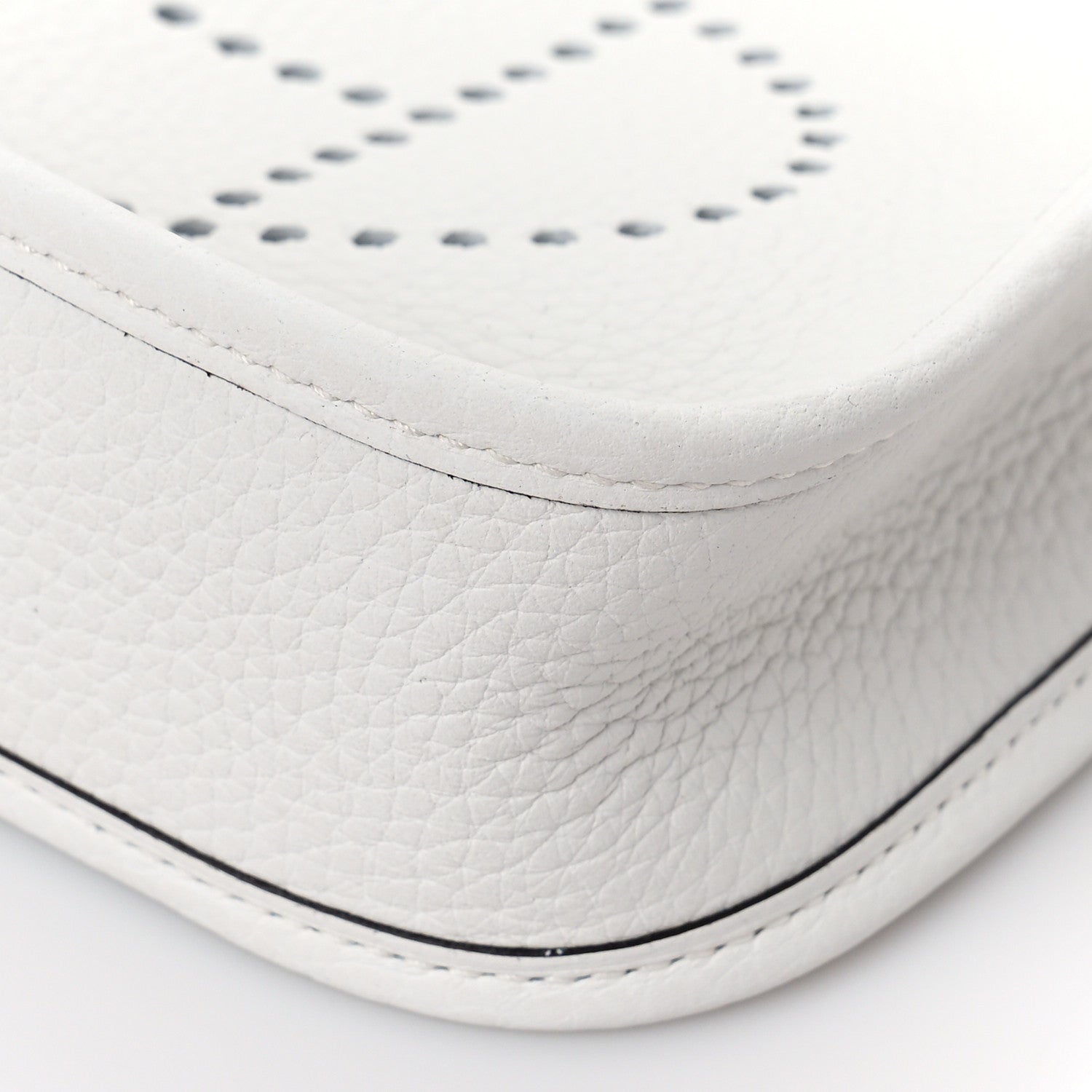 Hermes Taurillon Clemence Amazone Evelyne TPM New White 8 of 9