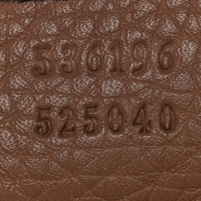Gucci Pebbled Calfskin Medium Soho Chain Shoulder Bag Camelia 6 of 13