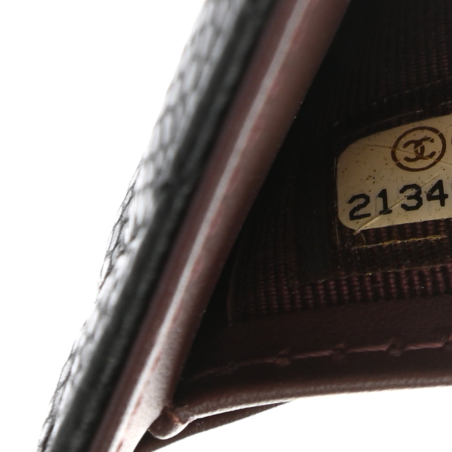 Caviar Quilted Compact Flap Wallet Black