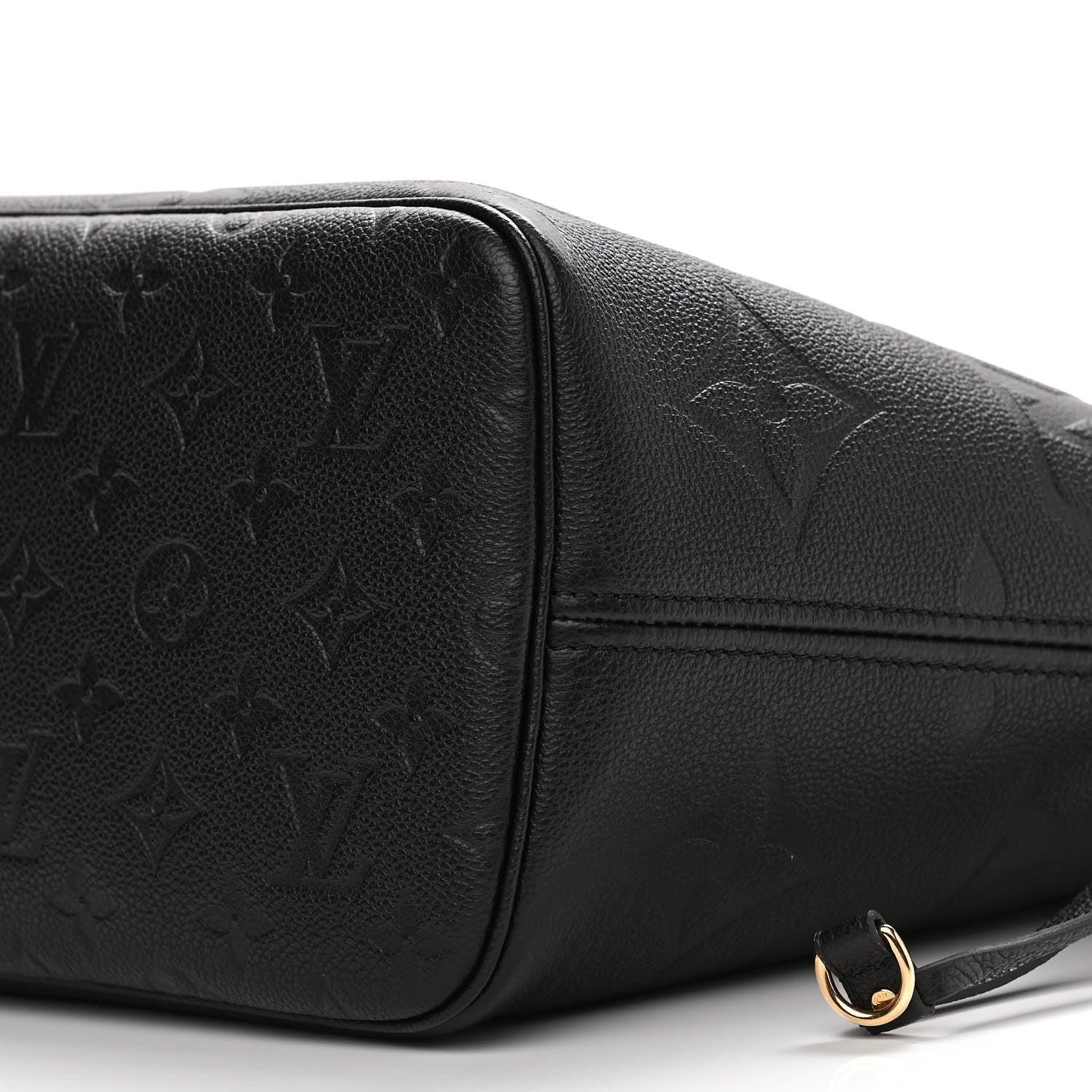 Louis Vuitton Empreinte Monogram Giant Neverfull MM Black 9 of 11