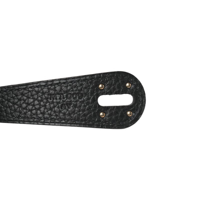 Hermes Taurillon Clemence Lindy 30 Black 8 of 11