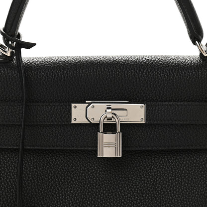 Hermes Togo Kelly Retourne 32 Black 10 of 11