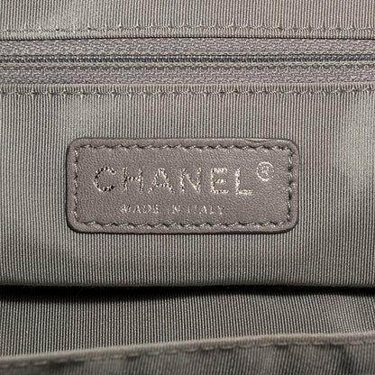 Chanel Calfskin Ultra Stitch Bowling Bag Black 6 of 7