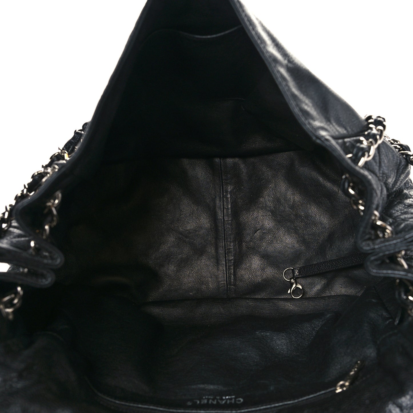 Caviar Timeless CC Accordion Flap Black