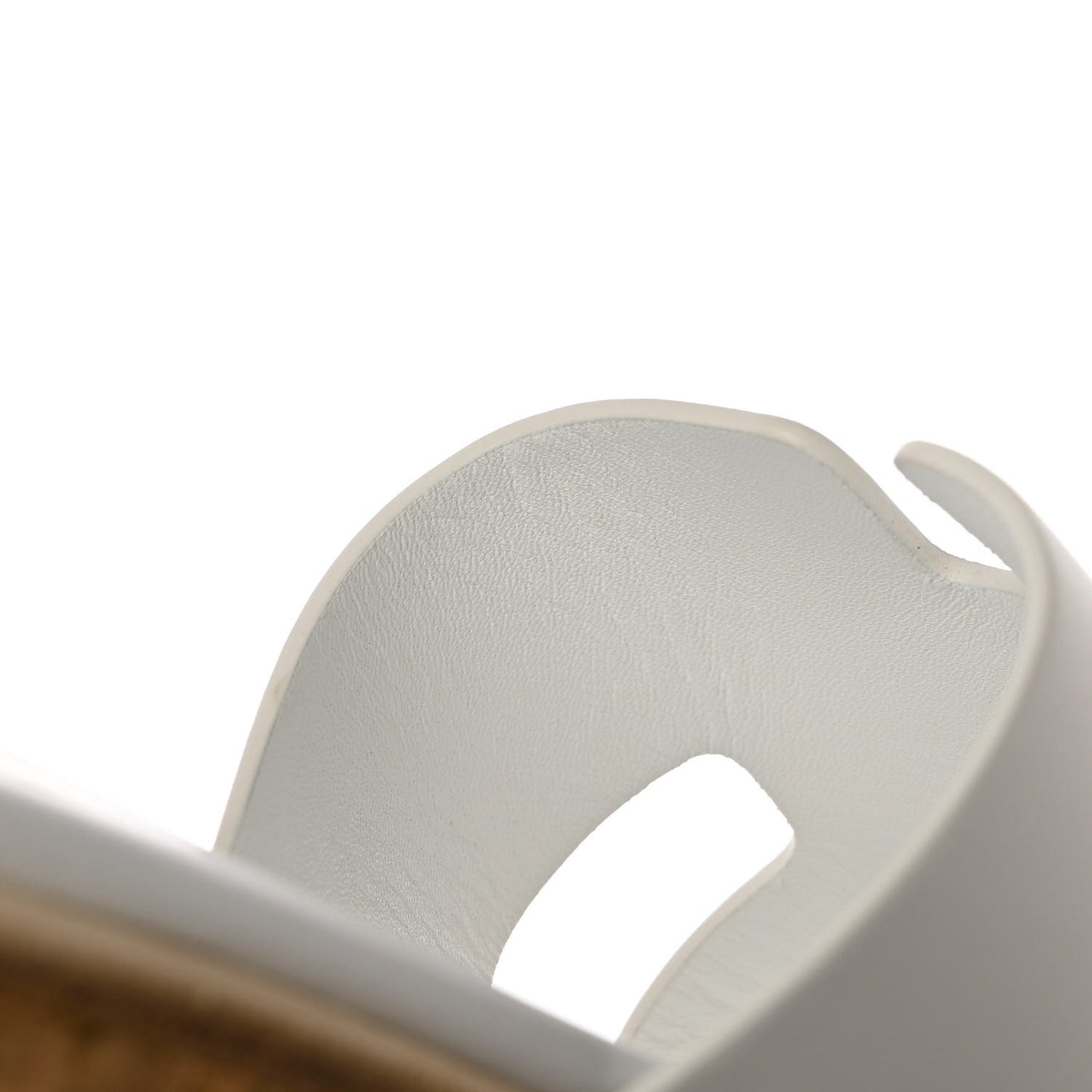 Calfskin Cork Eze 30 Sandals 39 White