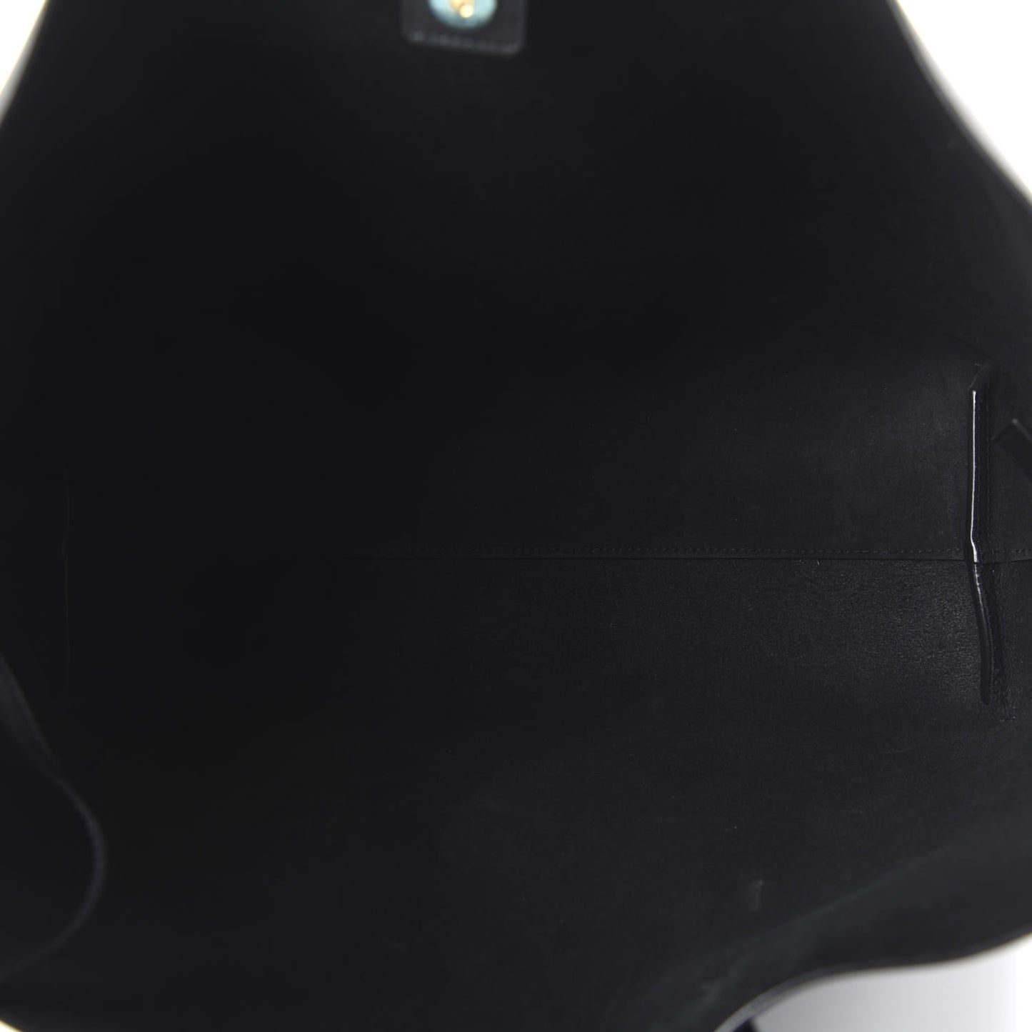 Calfskin Large Shopping Tote Black