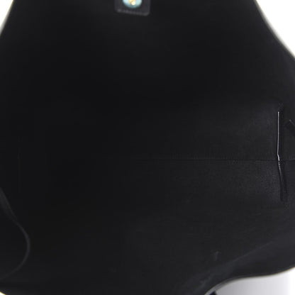 Saint Laurent Calfskin Large Shopping Tote Black 5 of 9