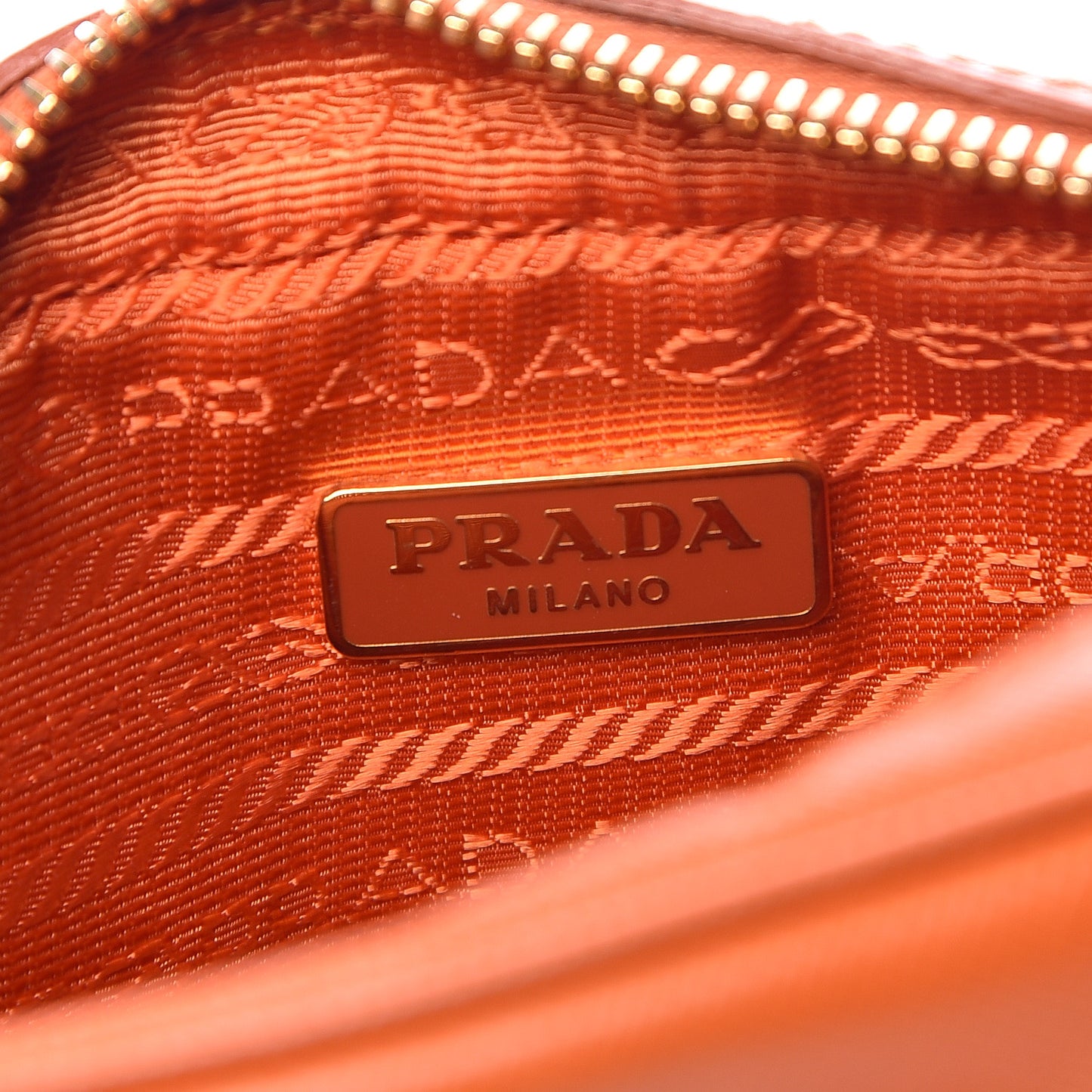 Saffiano Lux Mini Top Handle Crossbody Bag Papaya