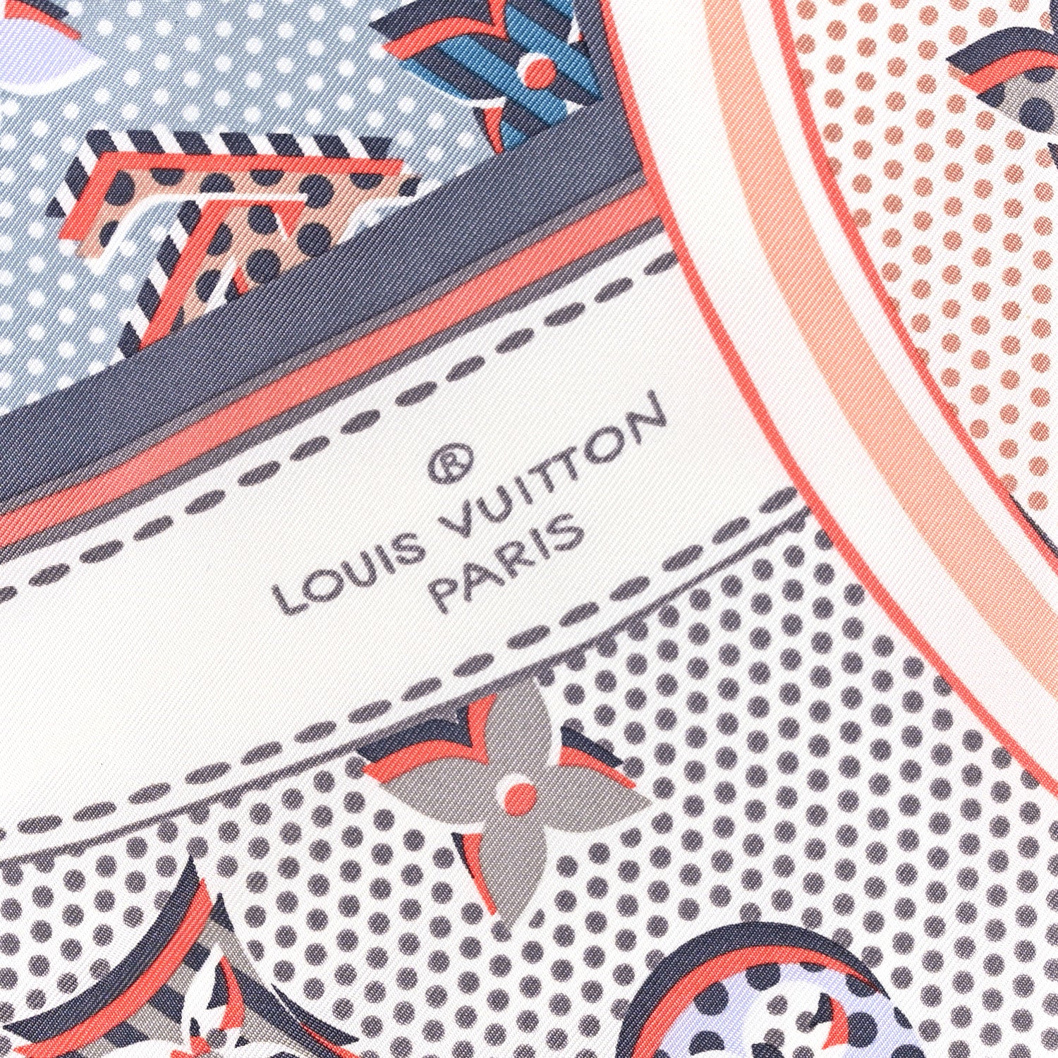 Louis Vuitton Silk Pop Monogram Scarf Rose Pop 3 of 4