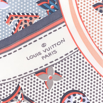 Louis Vuitton Silk Pop Monogram Scarf Rose Pop 3 of 4