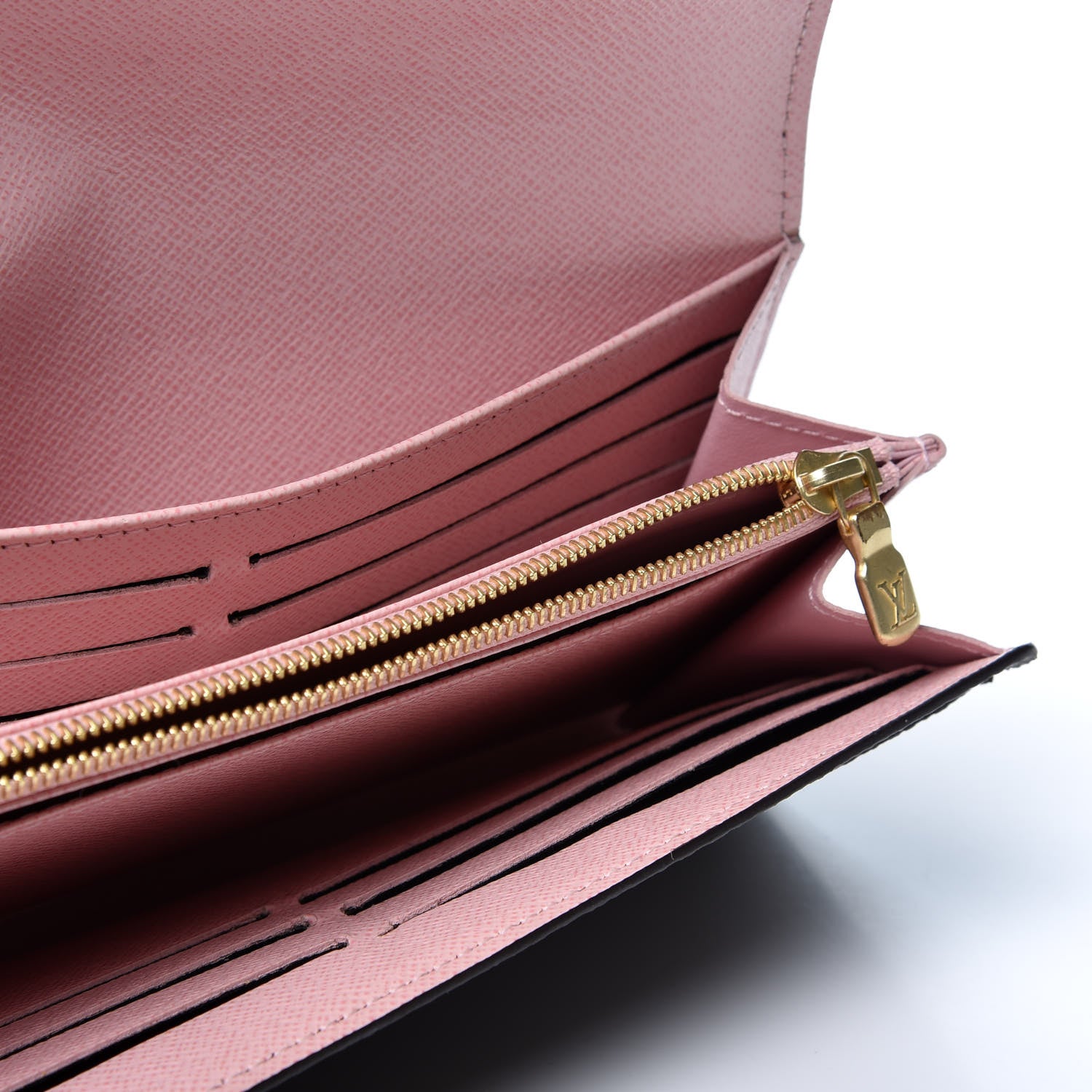 Louis Vuitton Monogram Sarah Wallet NM Rose Ballerine 4 of 10