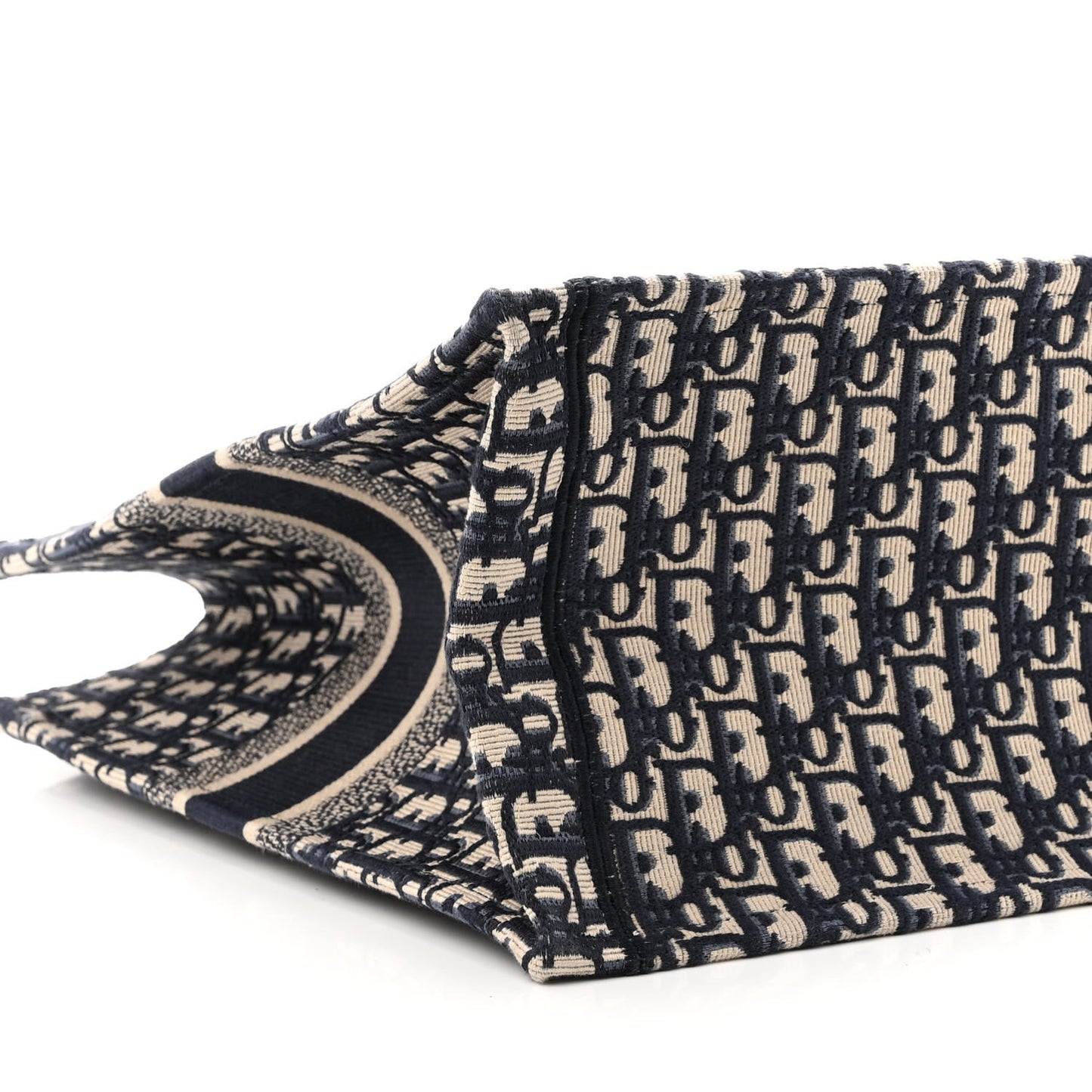 Oblique Large Book Tote Blue Multicolor