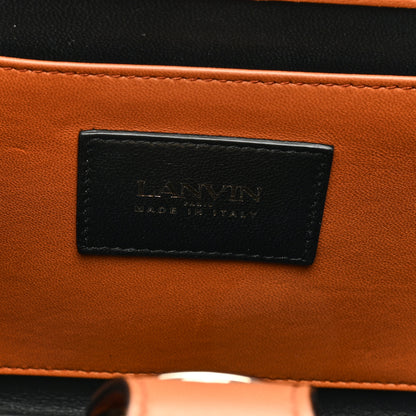 Lanvin Lambskin Bento Bag Shoulder Bag Earth 6 of 9