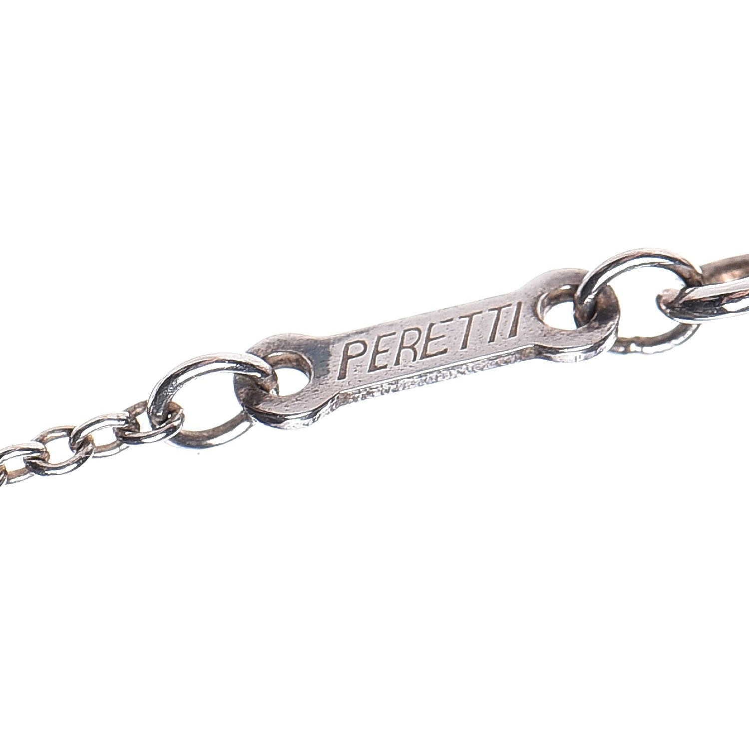 Tiffany Sterling Silver Elsa Peretti Letter "R" Pendant Necklace 6 of 7