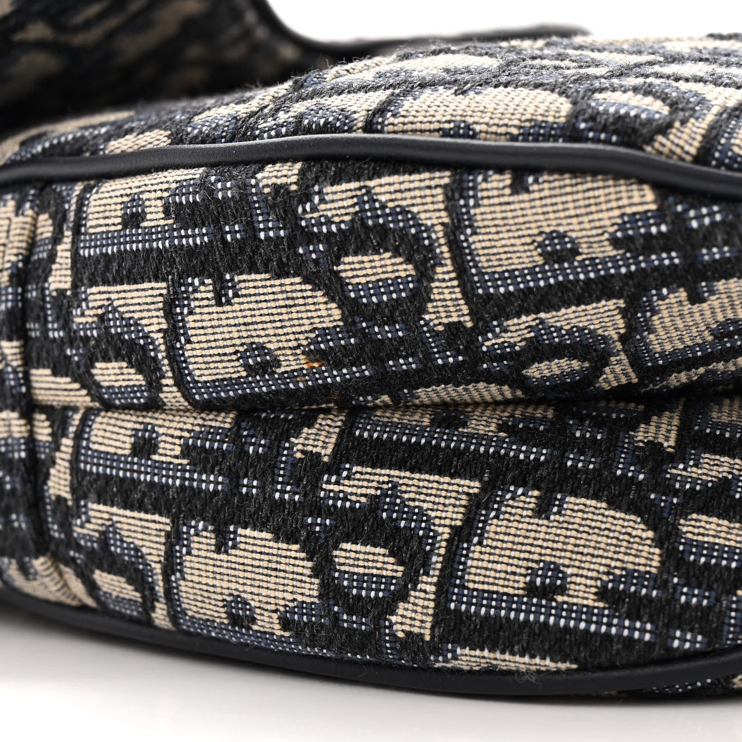 Oblique Saddle Bag Blue