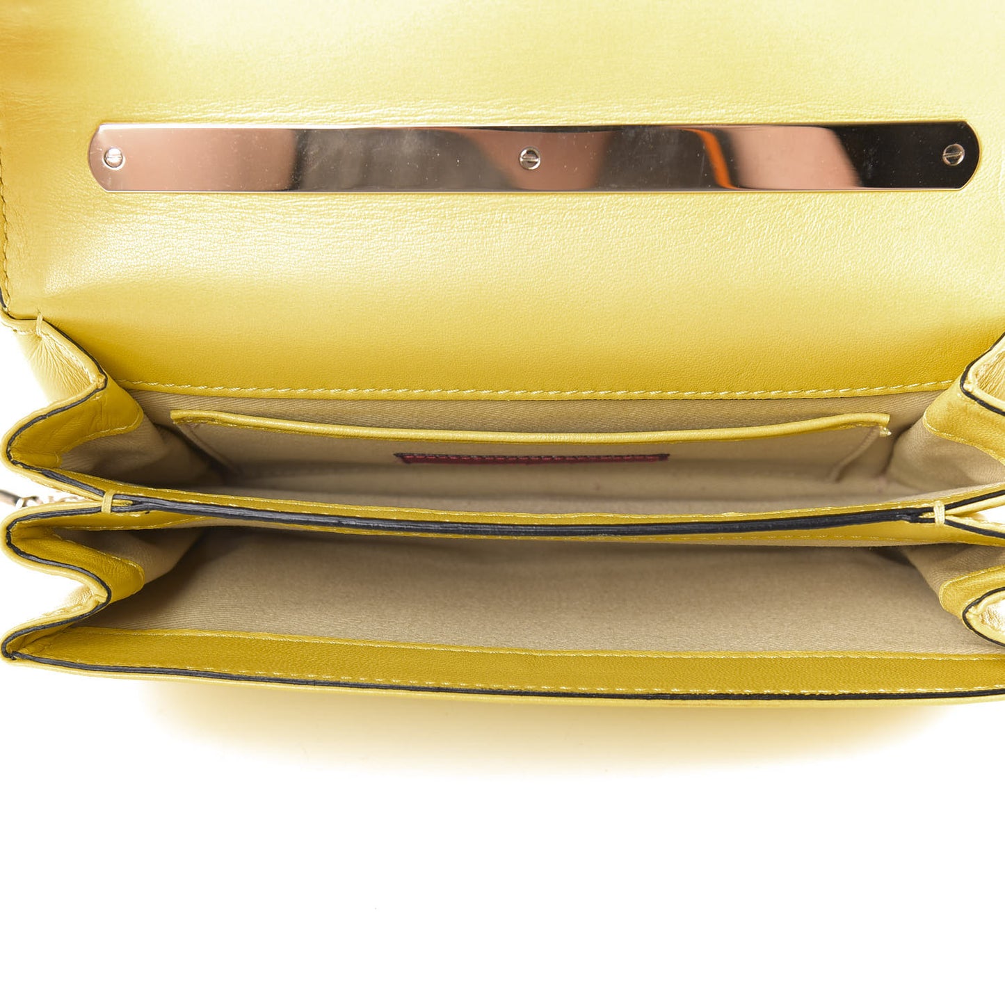 Nappa Va Va Voom Shoulder Bag Naples Yellow