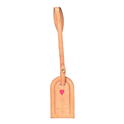 Louis Vuitton Vachetta Heart Luggage Tag 1 of 6