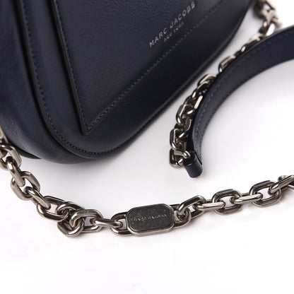 Marc Jacobs Calfskin West End The Jane Saddle Bag Navy 13 of 13