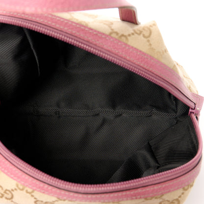 Gucci Monogram Large Balthus Cosmetic Pouch Beige Pink 5 of 11