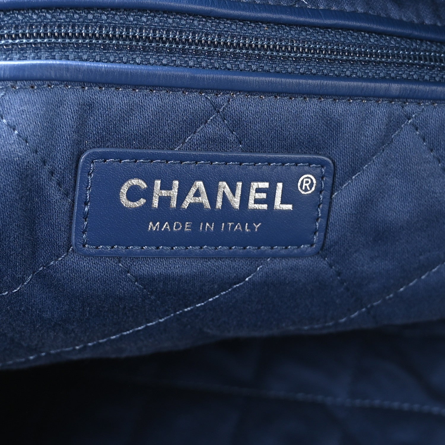 Chanel Denim Patchwork Logo Chanel 22 Blue 6 of 10