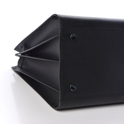 Saint Laurent Grained Calfskin Large Sac De Jour Carryall Black 9 of 14