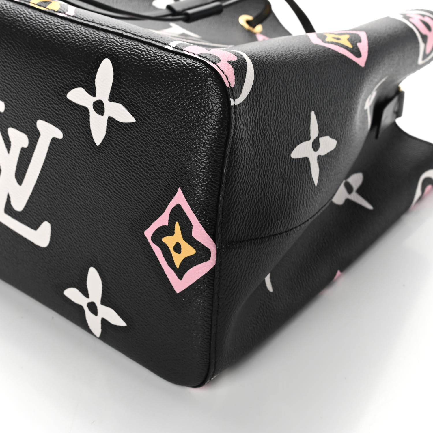 Louis Vuitton Monogram Giant Wild At Heart Neonoe MM Black 9 of 9