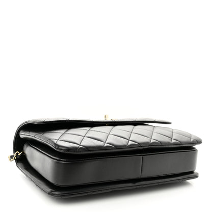 Chanel Lambskin Quilted Medium Trendy CC Flap Dual Handle Bag Black 4 of 11