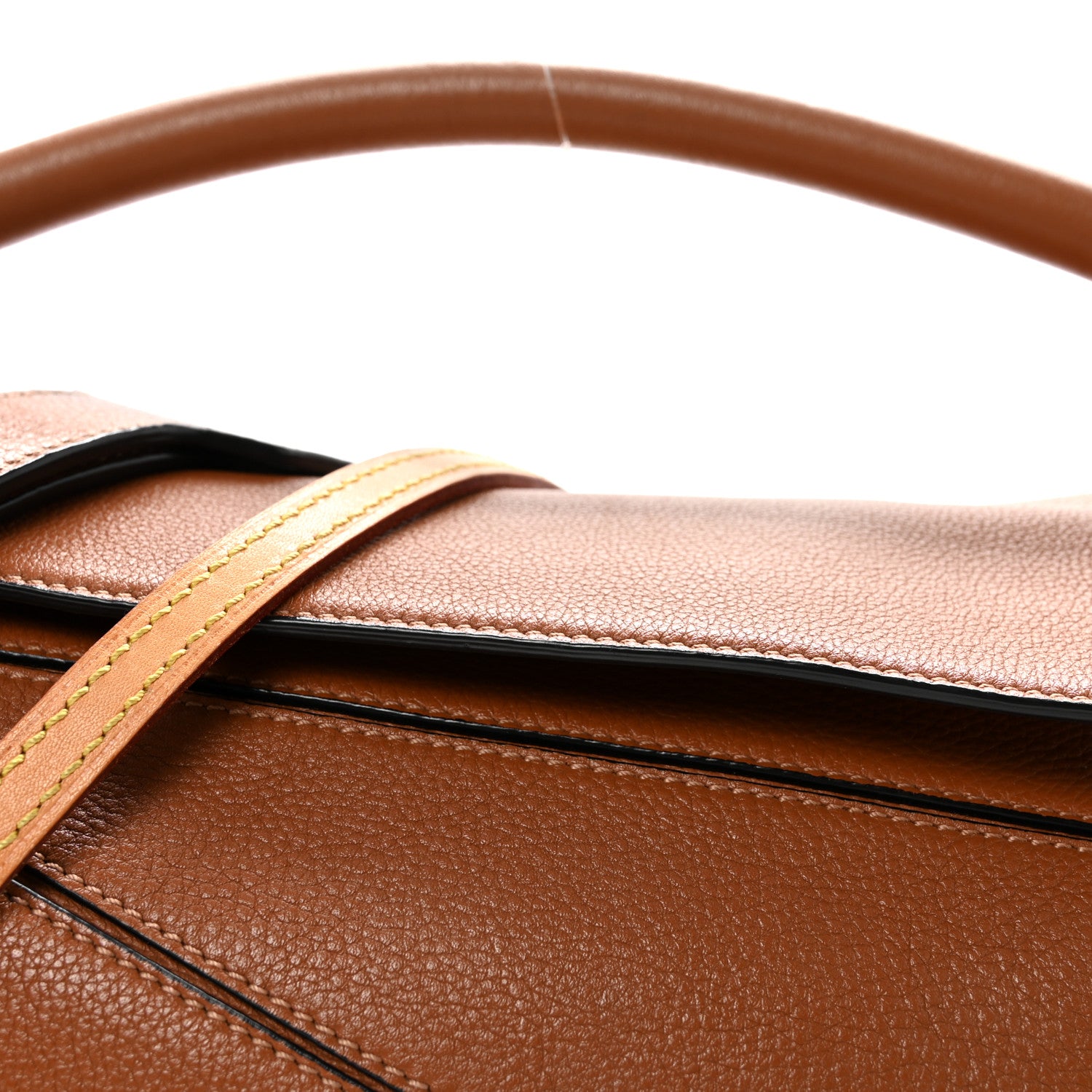 Loewe Calfskin Medium Puzzle Bag Tan 7 of 9