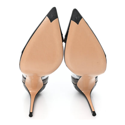 Louis Vuitton Monogram PVC Call Back Pumps 40 Black 6 of 8