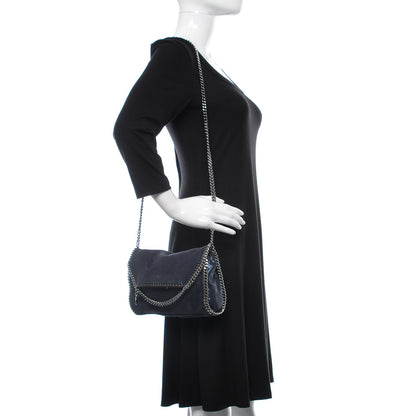 Stella McCartney Shaggy Deer Falabella Mini Crossbody Bag Lapis Navy 2 of 9