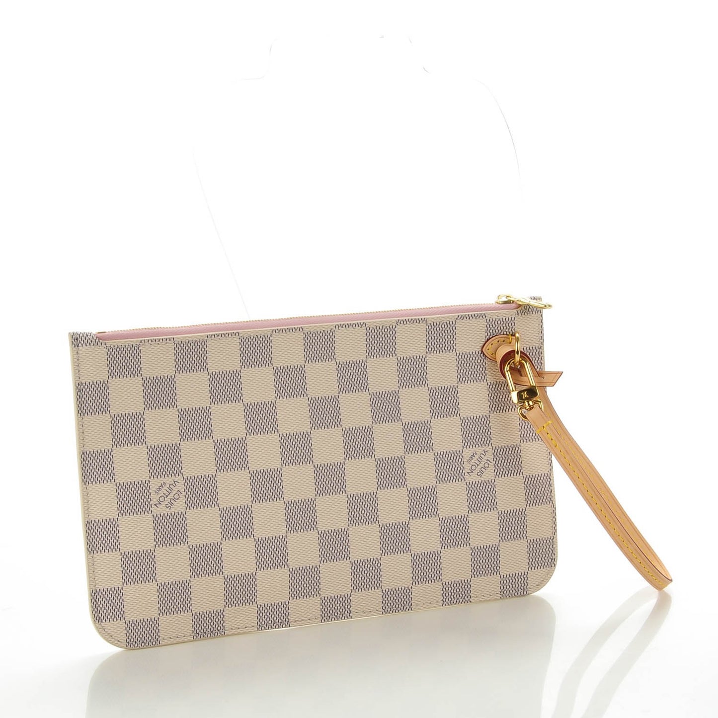 Damier Azur Neverfull MM GM Pochette Rose Ballerine