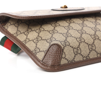 Gucci GG Supreme Monogram Neo Vintage Web Belt Bag Brown 6 of 11